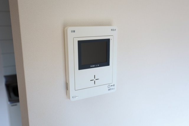 ジーエルハイツのセキュリティ|モニター付きインターホン※2号棟のお写真です