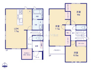 豊田市荒井町松島348-9『仲介料無料』新築戸建ての画像
