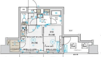 ベルグレード浅草DUEの間取り