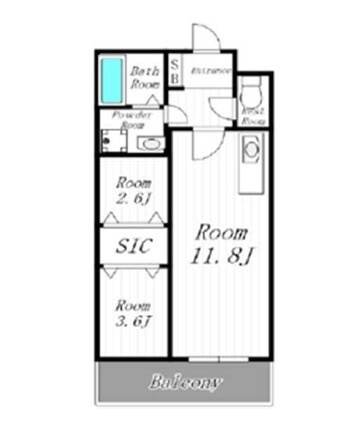 【間取り】 | MODERN PALAZZO天神南