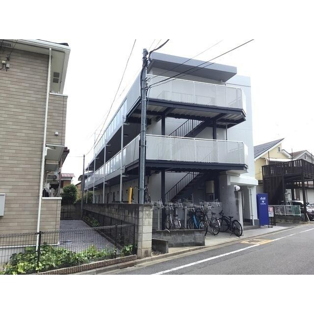 調布市多摩川４丁目の賃貸マンションの外観