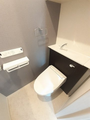 カレント　六笠のトイレ|落ち着いたトイレです