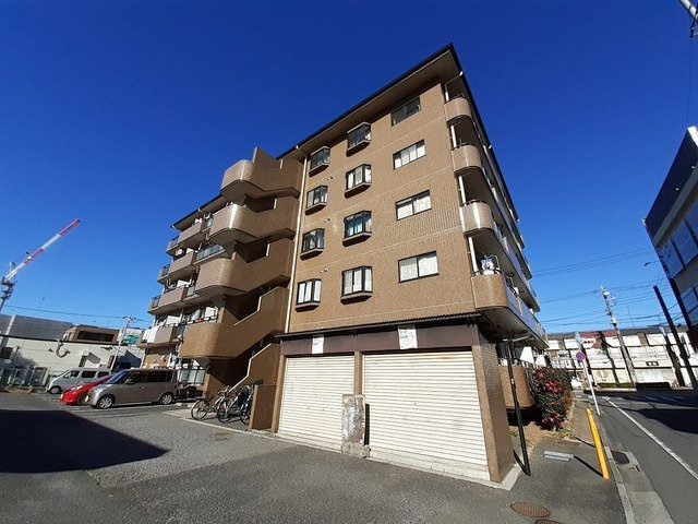 ドミール竹ノ塚の外観|落ち着いた雰囲気の外観です