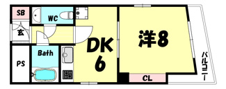 【間取り】 | メゾン中町