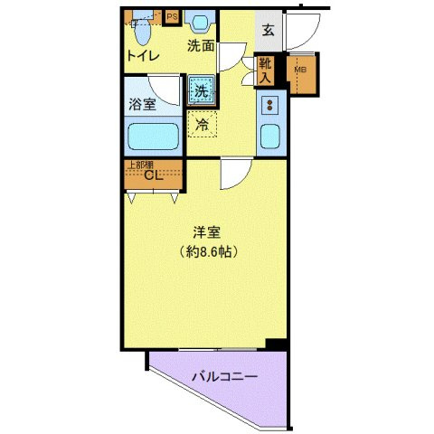 プレール・ドゥーク高井戸の間取り