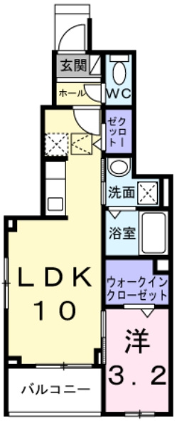 オリオンの間取り
