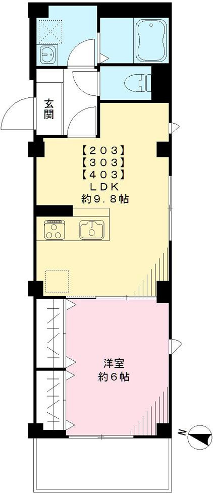 セレンディピティの間取り
