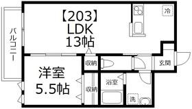 フローラ平井の間取り