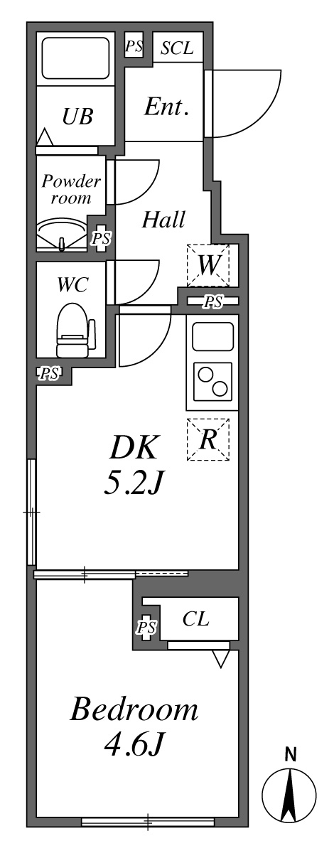 ADW Residence両国の間取り