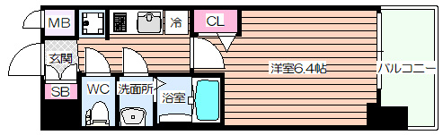 【間取り】 | プレサンス西中島南方セレスト