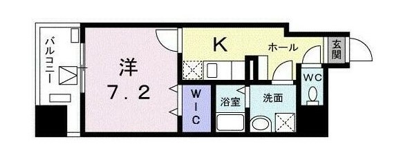 ジャルディーノ南葛西の間取り