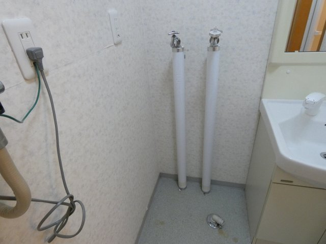 LAND HUMANの洗面所