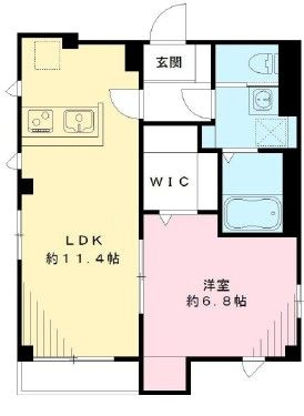ラシーネの間取り|間取りです。