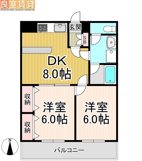 【間取り】 | ガーデンコート新栄