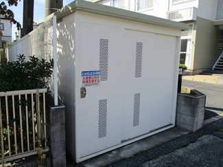【その他】 | レオパレス不動前 | 入居者様専用ゴミ庫です。