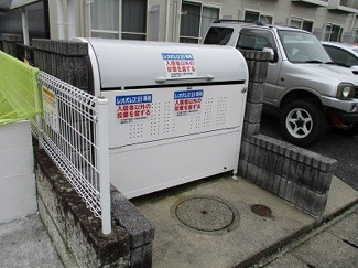 【その他】 | レオパレスプチ　ラパン | 入居者様専用ゴミ庫です。