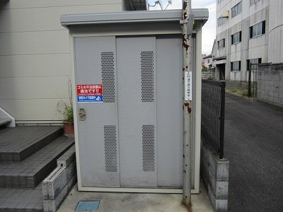 【その他】 | レオパレスふたあら | 入居者様専用ゴミ庫です。