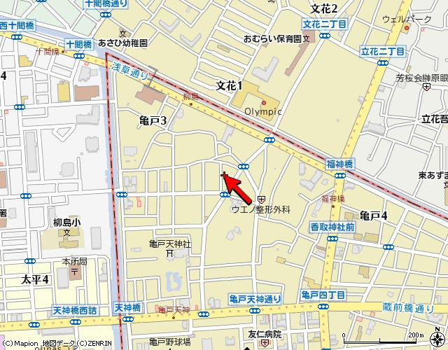 ビューノマーミーの地図