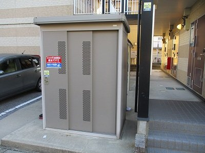 【その他】 | レオパレスイーストヒル | 入居者様専用ゴミ庫です。