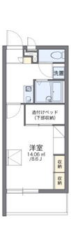 【間取り】 | レオパレスパークハウス宮の内