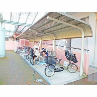 【その他共用部分】 | けやき通り南参番館 | 駐輪場です。