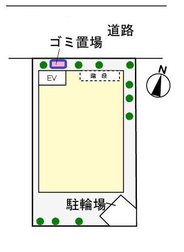 グレースヒルズ下馬の区画図