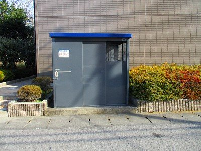 【その他】 | レオパレスやなせ | 入居者様専用ゴミ庫です。