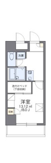 【間取り】 | レオパレスＯＩビル　Ｕｎｉｏｎ | 代表的な間取のため実際の間取とは異なる場合があります