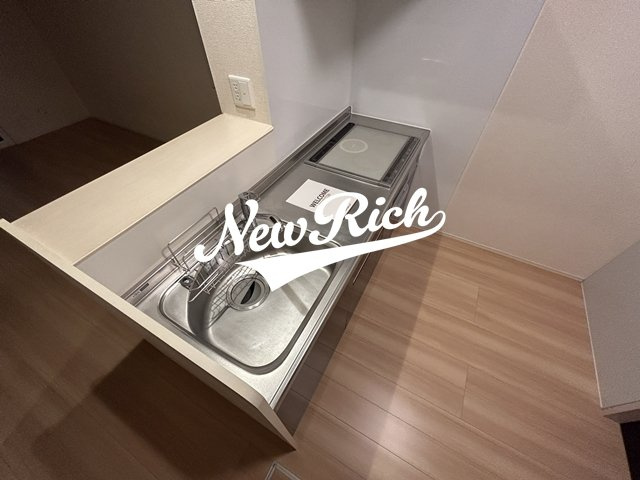 前橋市西片貝町５丁目のアパートのキッチン