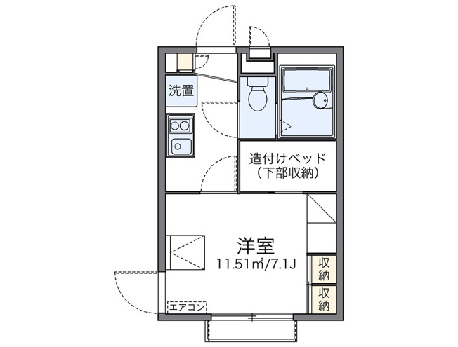 【間取り】 | レオパレスレガシィ和田