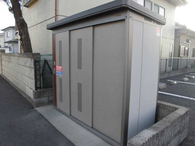 【その他】 | レオパレスインフィニティー | 入居者様専用ゴミ庫です。