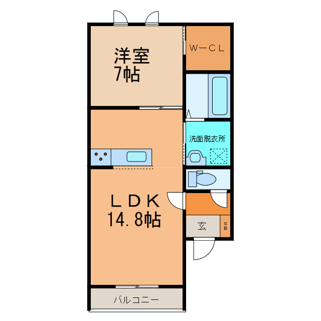 タイタスⅠの間取り