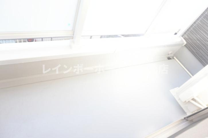 グレイス大久保のバルコニー