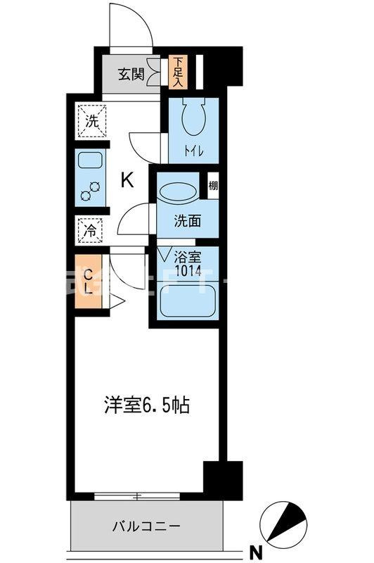 Ｎーｓｔａｇｅ行徳の間取り