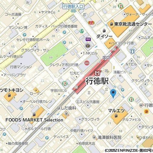 Ｎーｓｔａｇｅ行徳の地図