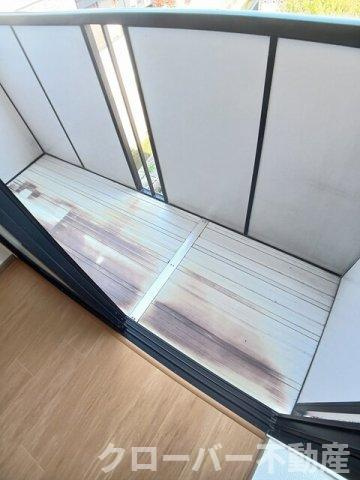 アンソレイエ　Ａのバルコニー