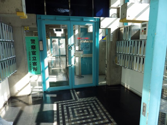 アネックス茗荷谷のエントランス