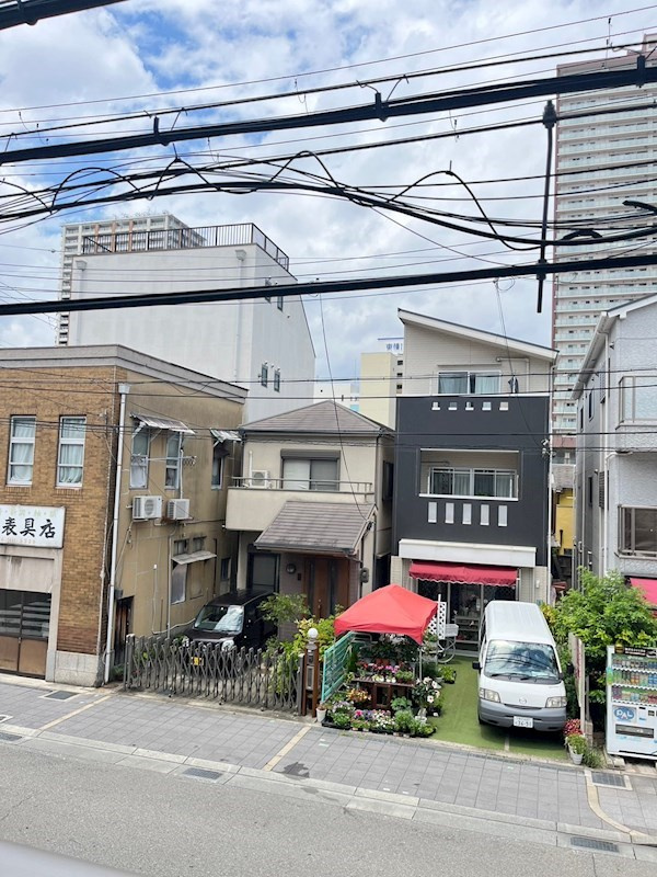 尼崎市開明町２丁目のアパートの展望