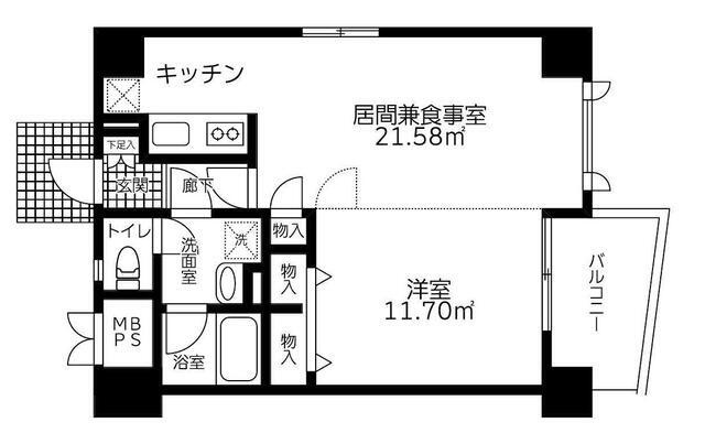 【間取り】 | ルミエール上大崎