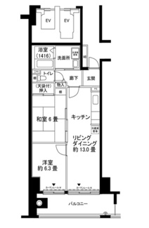 【間取り】 | ルリエ横浜長者町