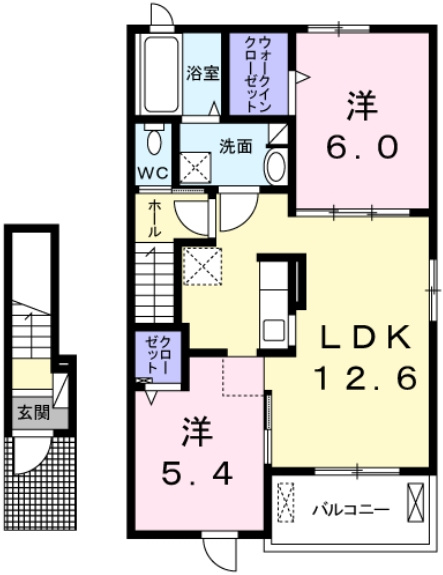 クードラパンの間取り