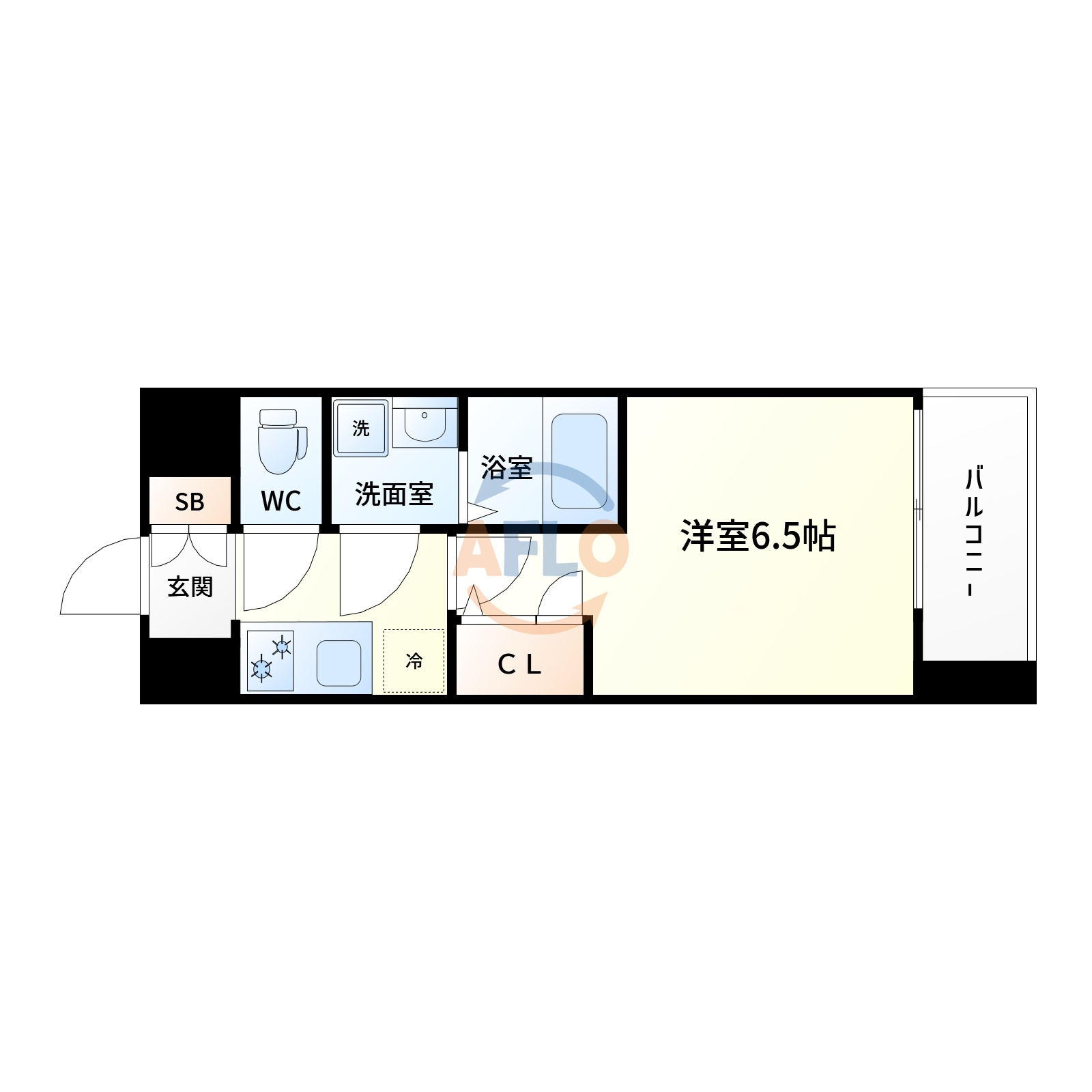 ルミナス三国本町の間取り|間取り