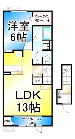 プラシードBの間取り
