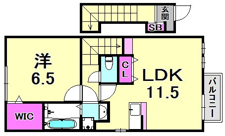 プラシードⅡの間取り