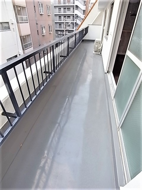 フィロ住吉のバルコニー