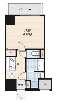 ALZA西本町の間取り
