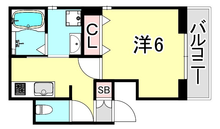 リブレメゾン香櫨園エストの間取り