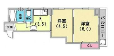 田中マンションの間取り