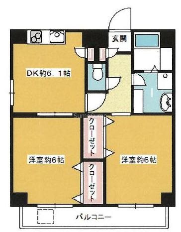 第Ⅱマンションアトラスの間取り