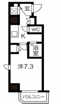 グランカリテ神戸WESTの間取り